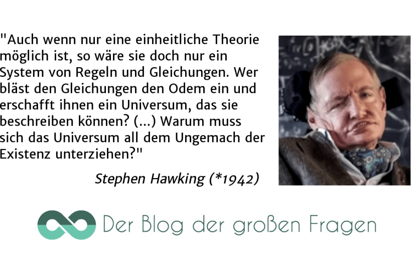 Hawking und die größte aller&nbsp;Fragen